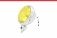 Imagem do produto Farol Auxiliar Universal Cromado com Amarelo – Cod. 6496